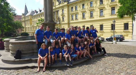 Schüleraustausch der Grundschule der Deutsch-Tschechischen Verständigung in Prag und dem Europahaus der Musik Heilsbronn